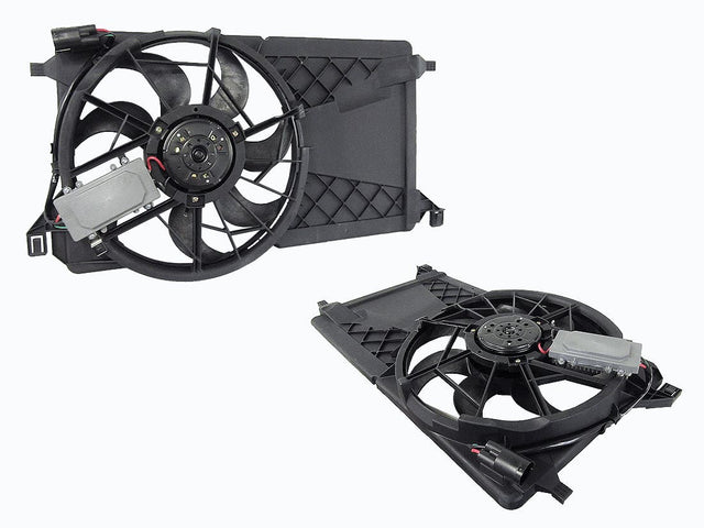 Radiator Fan (with Resistor, Petrol, Single Fan) Mazda 3 BK 2004 - 2008 MZ03 - FNR - 04F - Sterling Parts - Cooling Fans & Parts - Sterling Parts