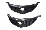 Front Grille (Black) Mazda 3 BK Sedan 2004 - 2006 MZ03 - GRI - 04F - Sterling Parts - Grilles & Bumper Parts - Sterling Parts