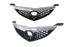 Front Grille (Black with Chrome Mould) Mazda 3 BK Sedan 2006 - 2008 MZ03 - GRI - 15F - Sterling Parts - Grilles & Bumper Parts - Sterling Parts