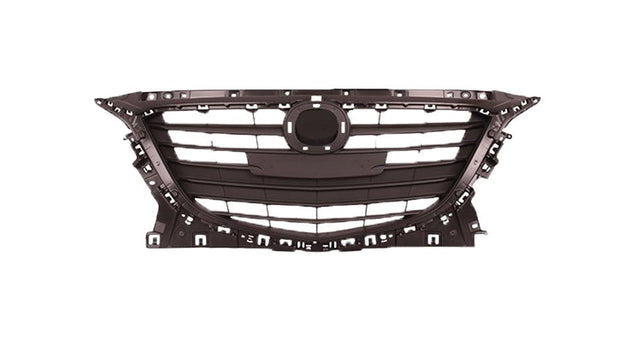 Front Grille (Black) Mazda 3 BM 2013 - 2016 MZ03 - GRI - 20F - Sterling Parts - Grilles & Bumper Parts - Sterling Parts