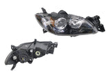 Headlight (RHS) Mazda 3 BK Sedan 2004 - 2008 MZ03 - HEL - 04R - Sterling Parts - Headlight Assemblies - Sterling Parts