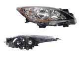 Headlight (RHS, Halogen Type) Mazda 3 BL 2009 - 2014 MZ03 - HEL - 09R - Sterling Parts - Headlight Assemblies - Sterling Parts