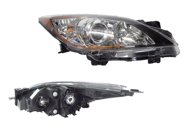 Headlight (RHS, Halogen Type) Mazda 3 BL 2009 - 2014 MZ03 - HEL - 09R - Sterling Parts - Headlight Assemblies - Sterling Parts