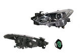 Headlight (Halogen, LHS) with Electric Adjuster Mazda 3 BM 2014 - 2016 MZ03 - HEL - 15L - Sterling Parts - Headlight Assemblies - Sterling Parts