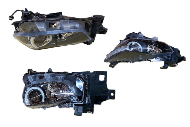 Headlight (LHS) Halogen Type with Manual Adjuster Mazda 3 BN 2016 - 2019 MZ03 - HEL - 17L - Sterling Parts - Headlight Assemblies - Sterling Parts