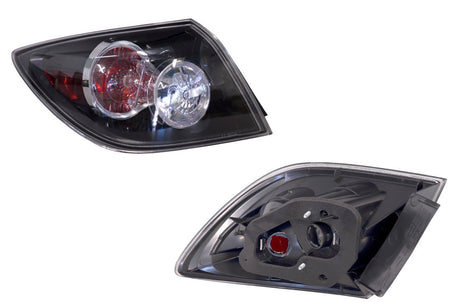 Outer Tail Light (LHS, Non LED Type) Mazda 3 BK Hatchback 2004 - 2008 MZ03-TAL-09L - Sterling Parts
