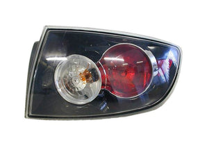 Outer Tail Light (RHS, Black/Clear/Red) Mazda 3 BK Sedan 2004 - 2008 MZ03 - TAL - 10R - Sterling Parts - Tail Lights - Sterling Parts