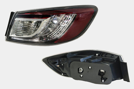 Outer Tail Light (RHS, LED) Mazda 3 SP25 BL Sedan 2009 - 2014 MZ03-TAL-27R - Sterling Parts