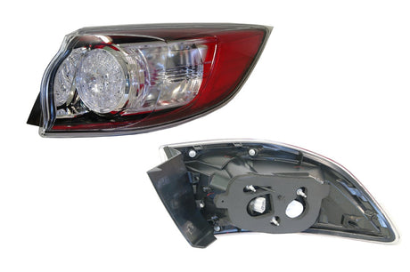Outer Tail Light (LED, RHS) Mazda 3 BL Hatchback SP25/MPS 2009 - 2014 MZ03-TAL-32R - Sterling Parts