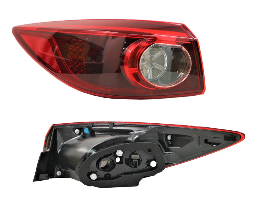 Outer Tail Light (LED, LHS) Mazda 3 BM Sedan 2013 - 2016 MZ03 - TAL - 38L - Sterling Parts - Tail Lights - Sterling Parts