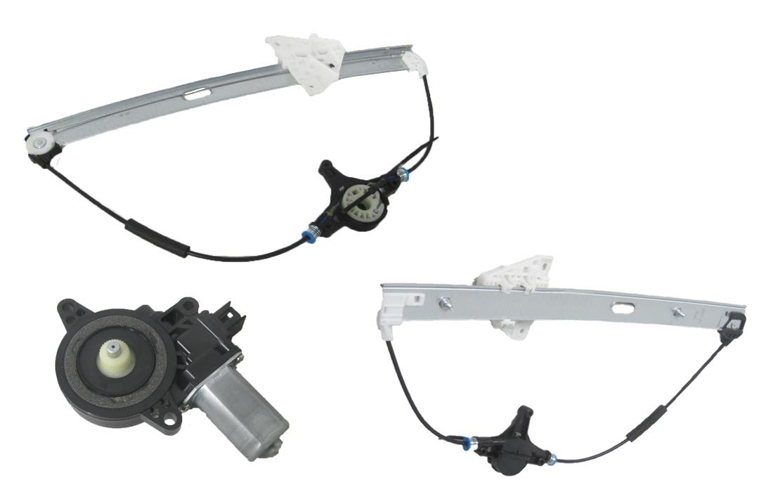 Front Window Regulator LHS (2 - Pin, With Motor) Mazda Mazda 3 BL 01/2009 - 01/2014 MZ03 - WIR - 08L - Sterling Parts - Window Regulators & Winders - Sterling Parts