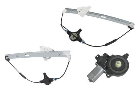 Front Window Regulator RHS (6-Pin, With Motor) Mazda Mazda 3 BL 01/2009 - 01/2014 MZ03-WIR-08R - Sterling Parts