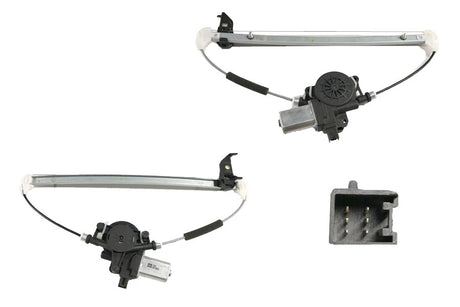 Rear Window Regulator RHS (6/2-Pin, Motor, No Panel) Mazda Mazda 3 BM BN 11/2013 - 01/2019 MZ03-WIR-14R - Sterling Parts