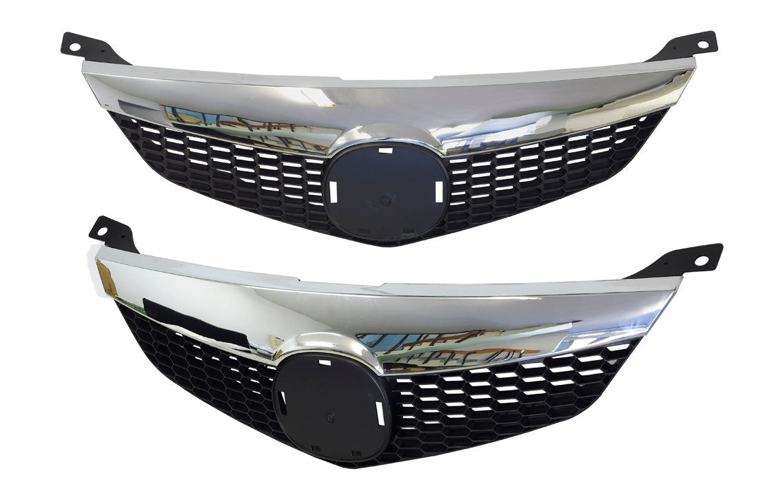 Front Grille (Chrome/Black) Mazda 6 GG 2005 - 2007 MZ06 - GRI - 08F - Sterling Parts - Grilles & Bumper Parts - Sterling Parts