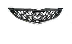 Front Grille (Classic, Black/Silver) Mazda 6 GH 2007 - 2012 MZ06 - GRI - 17F - Sterling Parts - Grilles & Bumper Parts - Sterling Parts