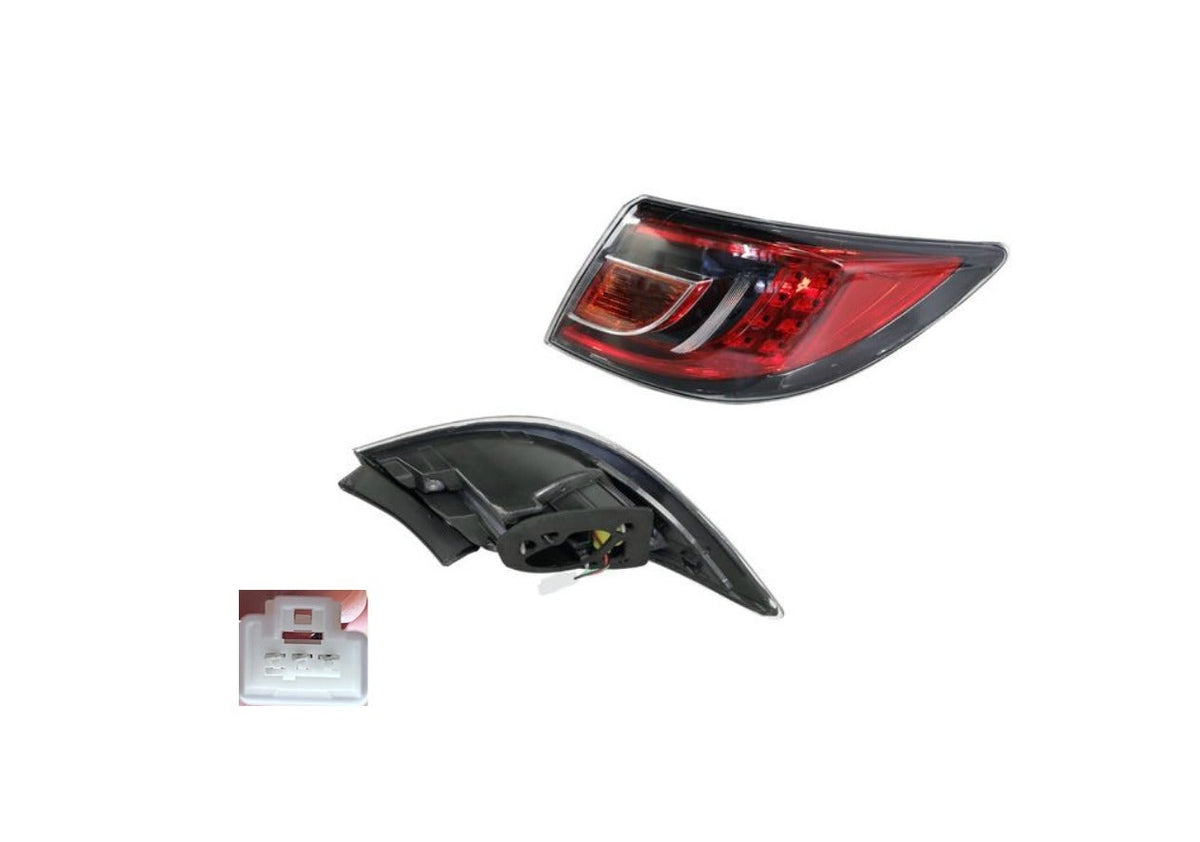 Tail Light (Outer, RHS, Red/Amber Lens) Mazda 6 GH 2007 - 2012 MZ06 - TAL - 10R - Sterling Parts - Tail Lights - Sterling Parts