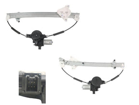 Front Window Regulator RHS (6 - Pin, With Motor) Mazda Mazda 6 GJ 11/2012 - 2024 MZ06 - WIR - 10R - Sterling Parts - Window Regulators & Winders - Sterling Parts