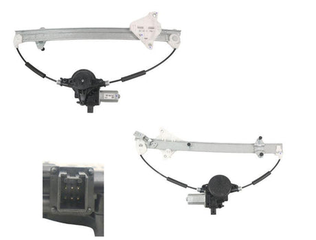 Front Window Regulator RHS (6-Pin, With Motor) Mazda Mazda 6 GJ 11/2012 - 2024 MZ06-WIR-10R - Sterling Parts