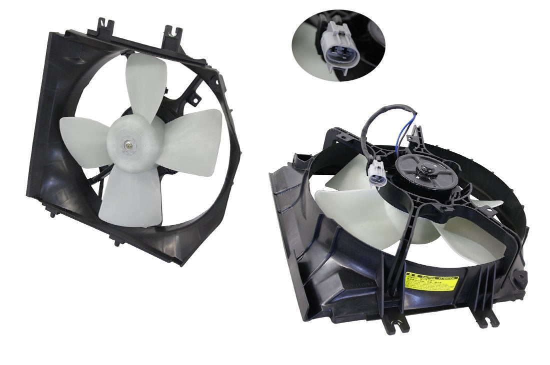 Radiator Fan (Automatic) Mazda 323 BJ 1998 - 2003 MZ32-FNR-09F - Sterling