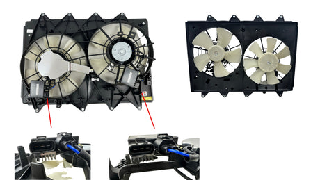 Radiator Fan (Dual Fan) Mazda CX-9 TB 2007 - 2016 MZCX-FNR-18F - Sterling Parts