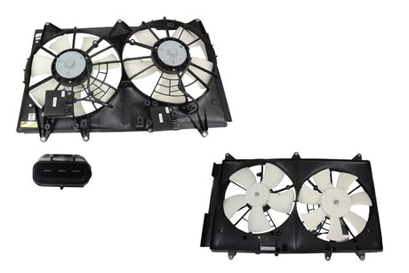 Radiator Fan (with Resistor) Mazda CX-7 ER 2006 - 2012 MZCX-FNR-40F - Sterling Parts