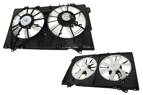Radiator Fan (Dual Fan, Without Resistor, Petrol Only) Mazda CX-5 KE/KF 2012 - 2017 MZCX-FNR-60F - Sterling Parts