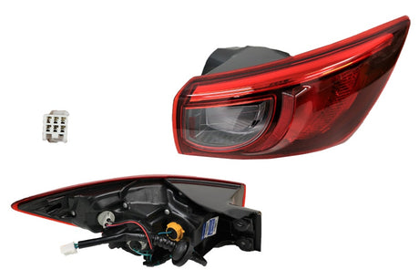 Tail Light (Outer, RHS, Non-LED) Mazda CX-3 DK 2015 - 2018 MZCX-TAL-70R - Sterling Parts
