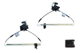 Rear Window Regulator RHS (2 - Pin, With Motor) Mazda CX - 7 ER 11/2006 - 01/2012 MZCX - WIR - 51R - Sterling Parts - Window Regulators & Winders - Sterling Parts