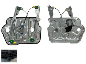 Front Window Regulator LHS (2 - Pin, Motor/Panel) Nissan Dualis J10 11/2007 - 2013 NSDL - WIR - 02L - Sterling Parts - Window Regulators & Winders - Sterling Parts