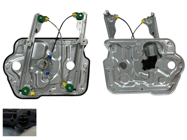 Front Window Regulator LHS (2 - Pin, Motor/Panel) Nissan Dualis J10 11/2007 - 2013 NSDL - WIR - 02L - Sterling Parts - Window Regulators & Winders - Sterling Parts