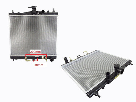 Radiator for Auto & Manual Nissan Micra K12 07/2007 - 08/2010 NSMI-RAD-015 - Sterling Parts