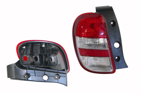 Tail Light (LHS) Nissan Micra K13 2010 - 2014 NSMI-TAL-04L - Sterling Parts