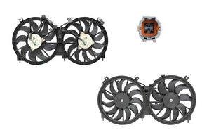 Radiator Fan Assembly (Dual, 3.5L) Nissan Murano Z51 2008 - 2015 NSMR - FNR - 03F - Sterling Parts - Electric Cooling Fans - Sterling Parts