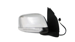 Door Mirror (LHS, with Blinker Light, Heating, Puddle Light and Folding) Nissan Navara D40 2005 - 2015 NSNV-DOM-40L - Sterling