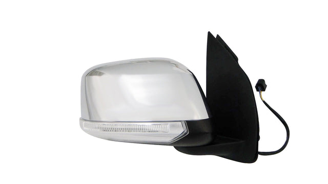 Door Mirror (LHS, with Blinker Light, Heating, Puddle Light and Folding) Nissan Navara D40 2005 - 2015 NSNV-DOM-40L - Sterling