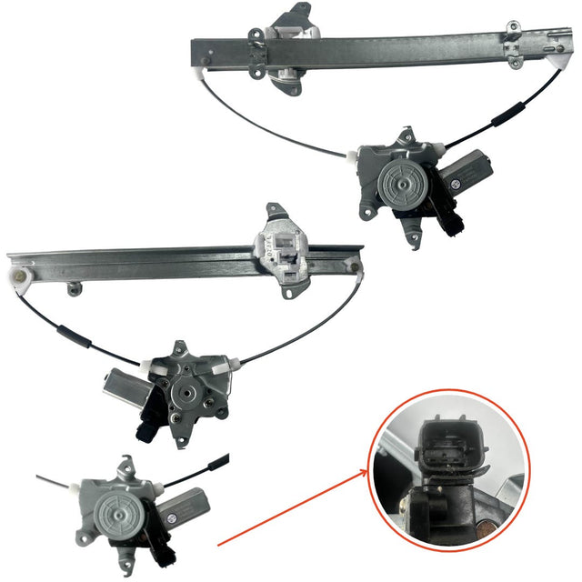 Front Window Regulator LHS (2-Pin, With Motor) Nissan Navara D23/NP300 ON 05/2015 - Onwards NSNV-WIR-40L - Sterling