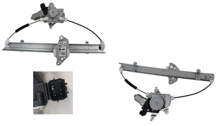 Front Window Regulator RHS (6-Pin, With Motor) Nissan Navara D23/NP300 ON 05/2015 - Onwards NSNV-WIR-40R - Sterling Parts