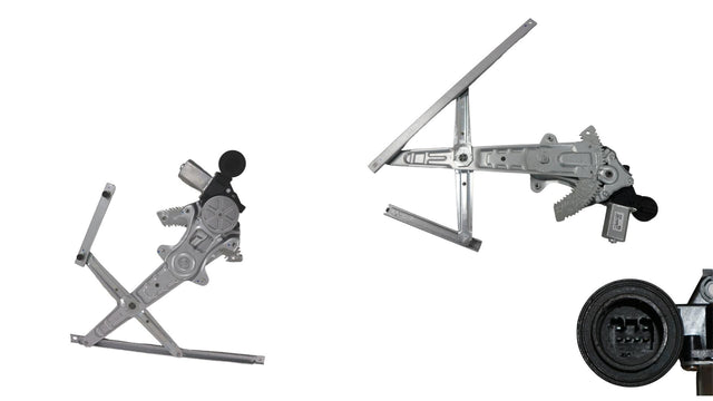 Rear Window Regulator with Motor LHS Nissan Pathfinder R52 10/2013 - 2020 NSPF - WIR - 12L - Sterling Parts - Window Regulators & Winders - Sterling Parts