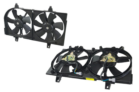 Radiator Fan Assembly Nissan Pulsar N16 07/2000 - 01/2005 NSPS-FNR-50F - Sterling Parts