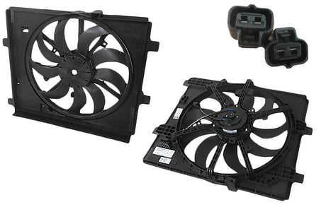 Radiator Fan Assembly (1.6T Turbo) Nissan Pulsar B17/C12 2012 - 2017 NSPS-FNR-52F - Sterling Parts