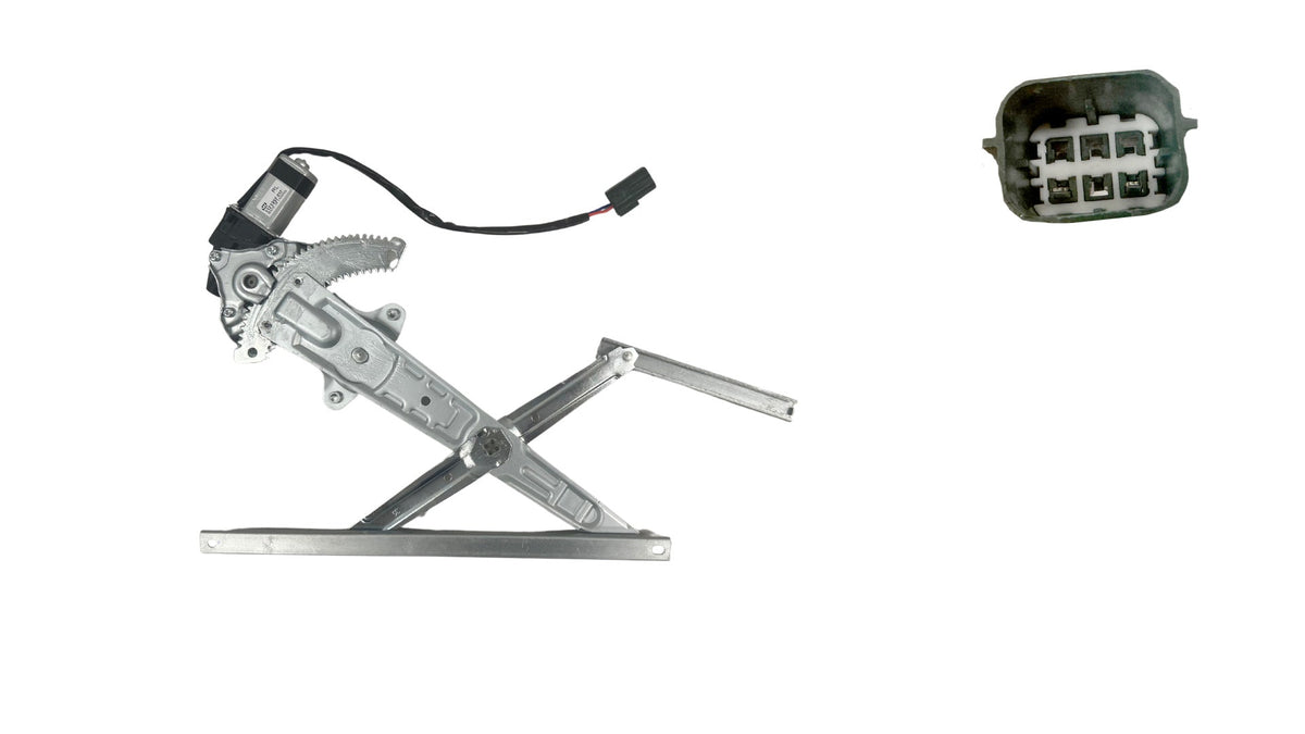 Rear Window Regulator LHS (2 - Pin, With Motor) Nissan Pulsar B17 11/2012 - 12/2017 NSPS - WIR - 22L - Sterling Parts - Window Regulators & Winders - Sterling Parts