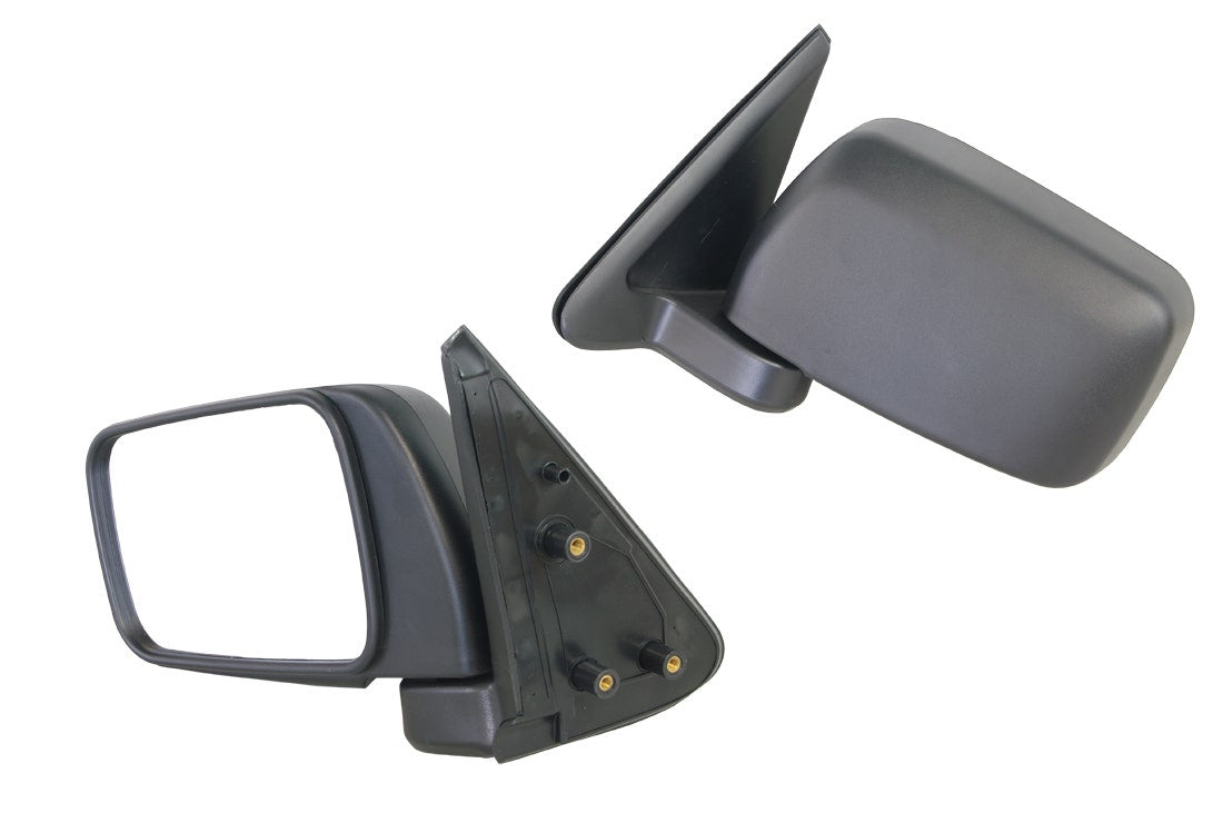 Manual Door Mirror (LHS) Black Nissan Patrol GU 1997 - 2015 NSPT-DOM-17L - Sterling