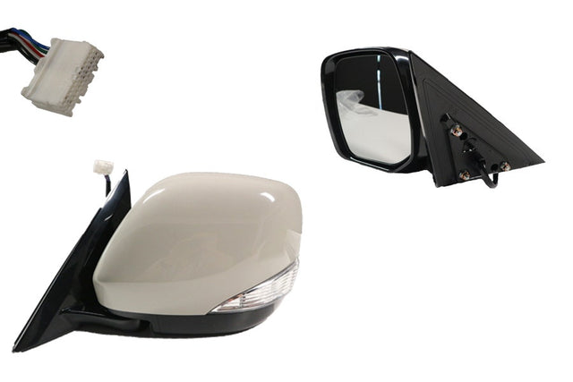 Door Mirror (LHS with Heating, Folding and Blinker Light) Nissan Patrol Y62 2012 - Onwards NSPT-DOM-25L - Sterling