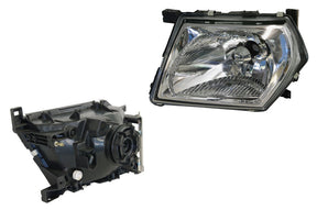 Headlight (Crystal, LHS) Nissan Patrol GU 2001 - 2004 NSPT-HEL-12L - Sterling