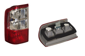 Tail Light (LHS, Clear/Red Lens) Nissan Patrol GU Series 3 2001 - 2004 NSPT-TAL-63L - Sterling