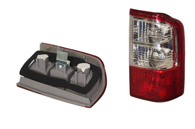 Tail Light (RHS, Clear/Red Lens) Nissan Patrol GU Series 3 2001 - 2004 NSPT-TAL-63R - Sterling