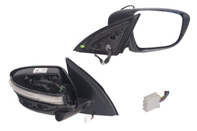 Electric Door Mirror (RHS with Blinker Light and Folding) Nissan Qashqai J11 2014 - 2022 NSQQ-DOM-03R - Sterling