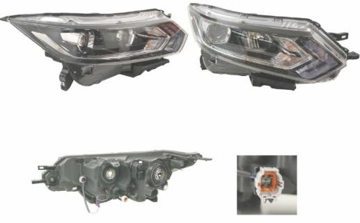 Headlight (RHS, Halogen H7/H9 LED) Nissan Qashqai J11 SERIES 2 & 3 2017 - 2022 NSQQ-HEL-05R - Sterling