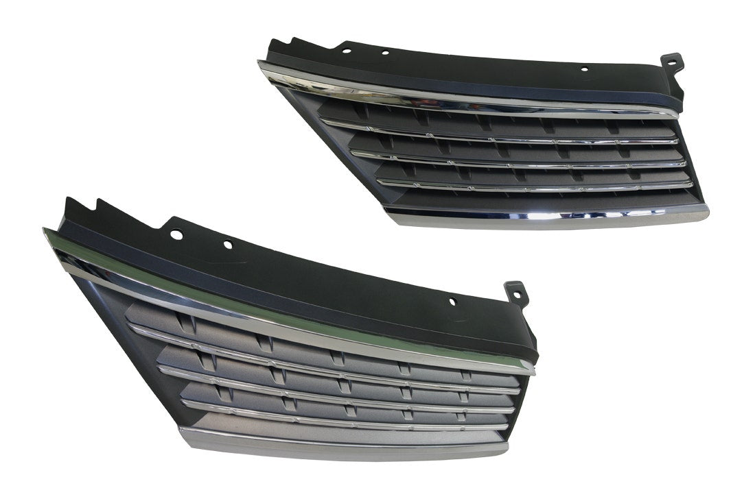 Front Grille (RHS, Chrome/Grey) Nissan Tiida C11 2006 - 2010 NSTD-GRI-07R - Sterling