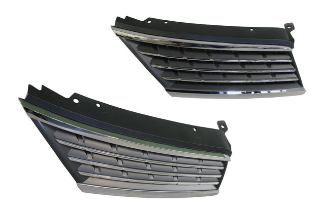 Front Grille (RHS, Chrome/Grey) Nissan Tiida C11 2006 - 2010 NSTD-GRI-07R - Sterling